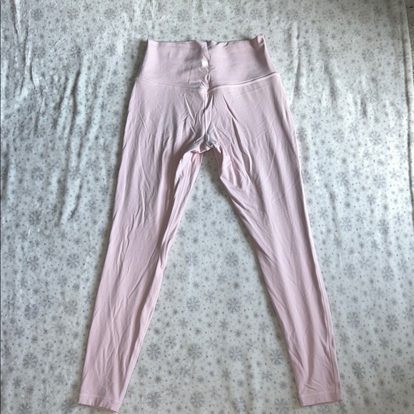 Pink Lululemon High-Waisted Leggings - Picture 2 of 5